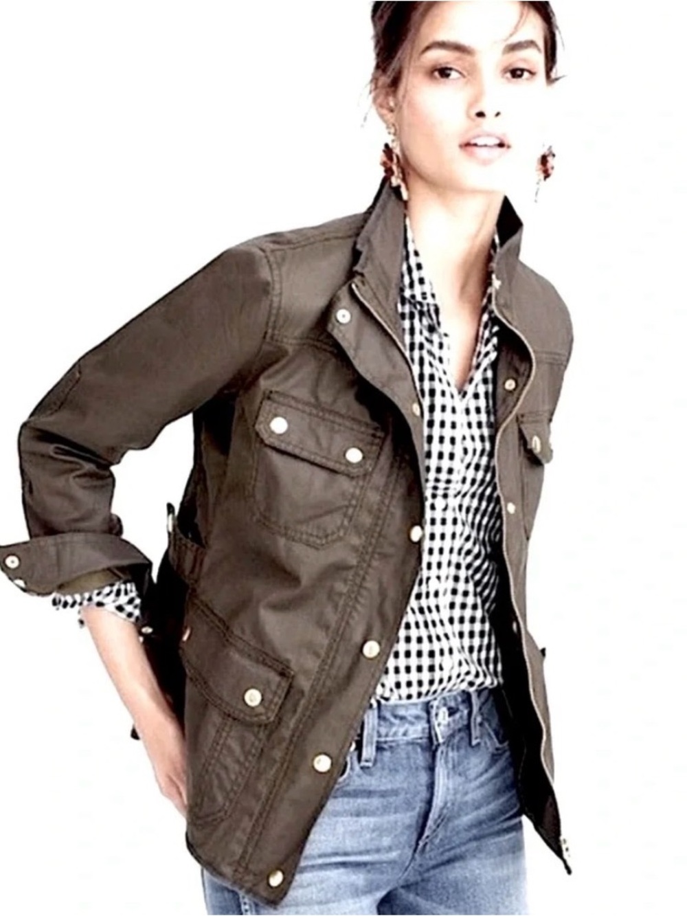 J Crew boyfriend fit field jacket